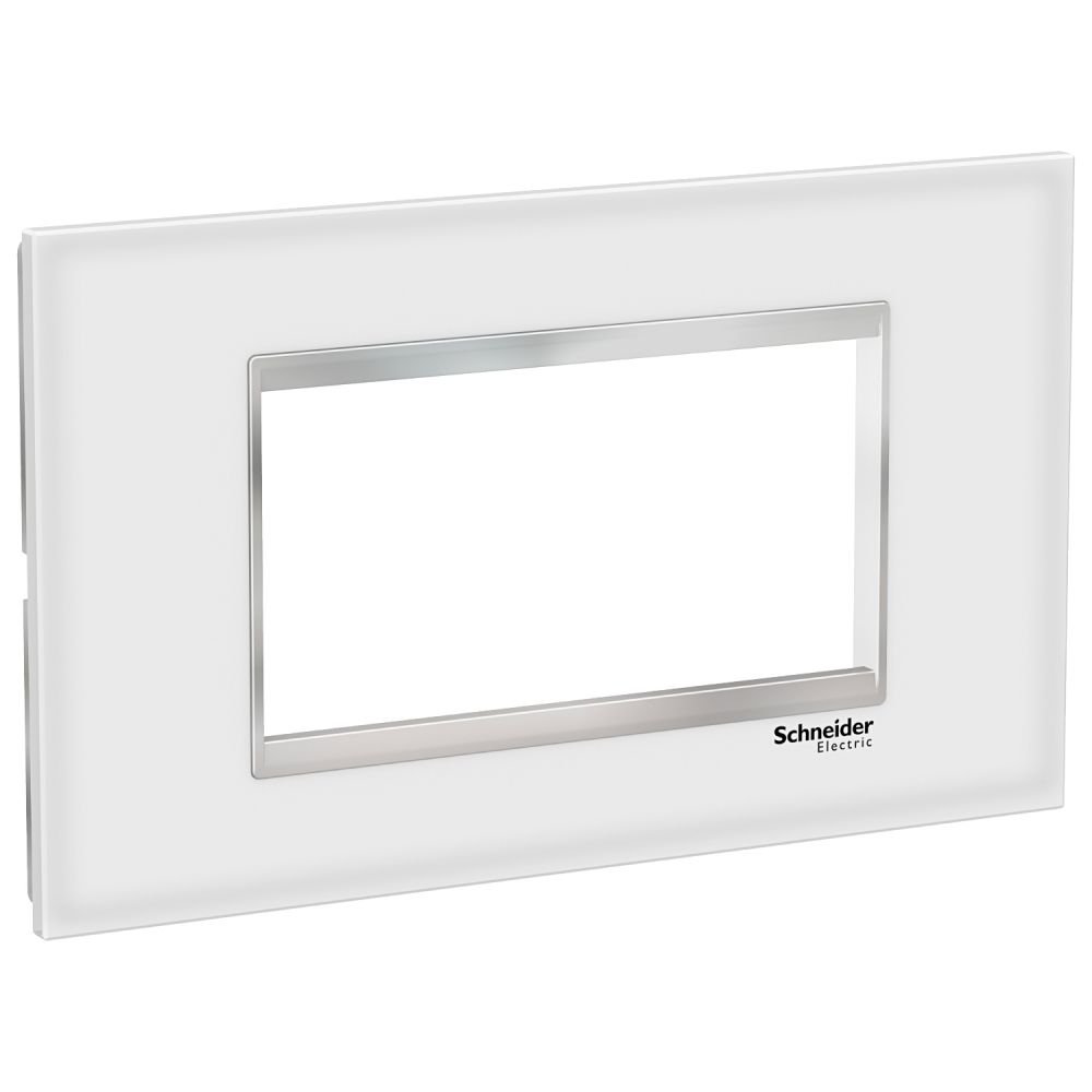 Rama Sticlă 4M Schneider Easy Styl Alb/Crom