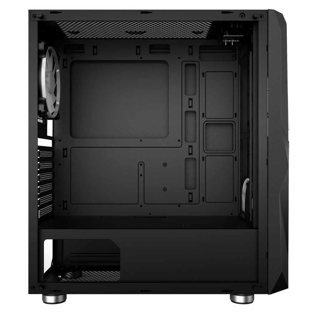 Carcasă PC NJOY Fort Mid Tower ATX Negru - Răcire Optimă - imagine 7