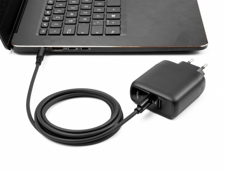 Cablu alimentare USB-C la Samsung 5.5mm Delock