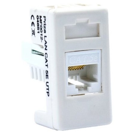Priza UTP CAT5E Comtec Stil, Alba, Modul