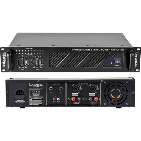 Amplificator sonorizare, 2x800W, AMP1000-MKII