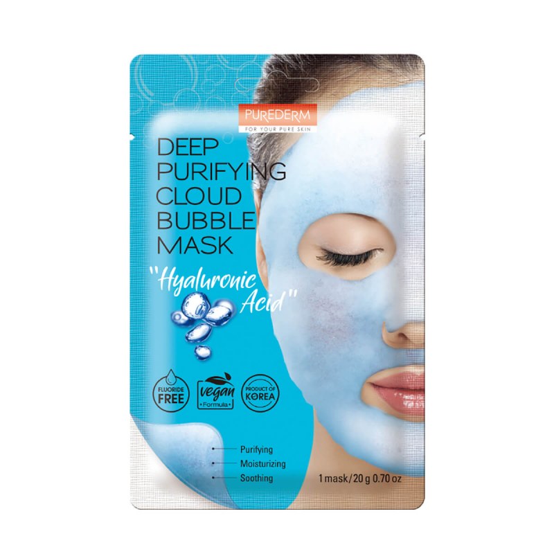 Mască Bule Purederm cu Acid Hialuronic