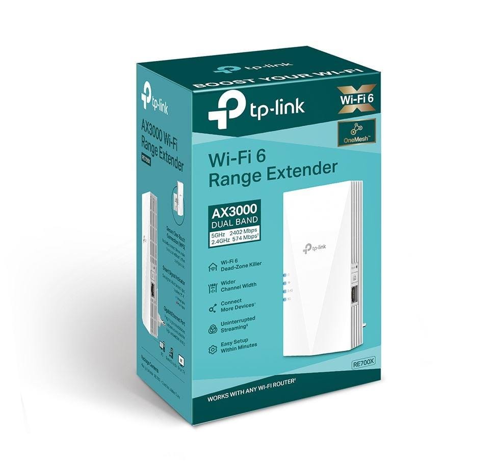 Range Extender TP-Link RE700X AX3000 Wi-Fi 6 - Acoperire Totală - imagine 4