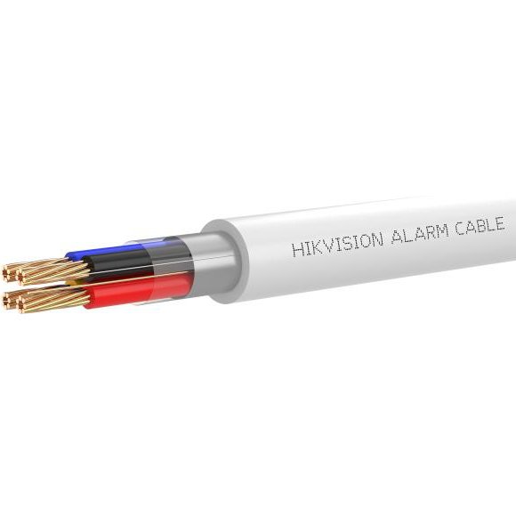 Cablu alarma ecranat Hikvision DS-1AC4APL1, 4 fire, 100 m