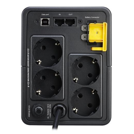 APC Back-UPS 750VA - Sursă UPS cu AVR și 6 Prize Schuko - imagine 2
