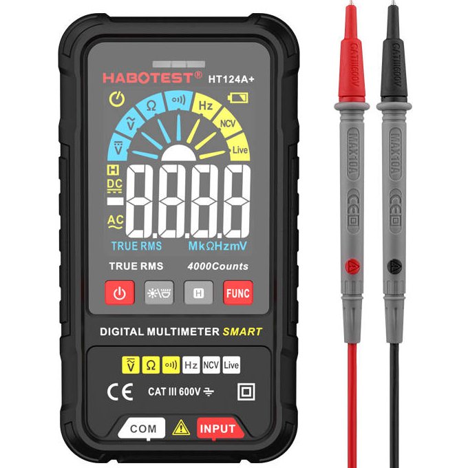 Multimetru Digital Habotest HT124A+ Profesional