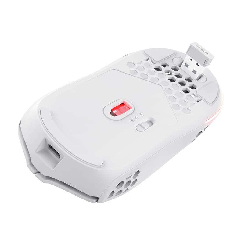 Mouse Wireless Trust GXT 929W Helox 4800 DPI Alb - imagine 6