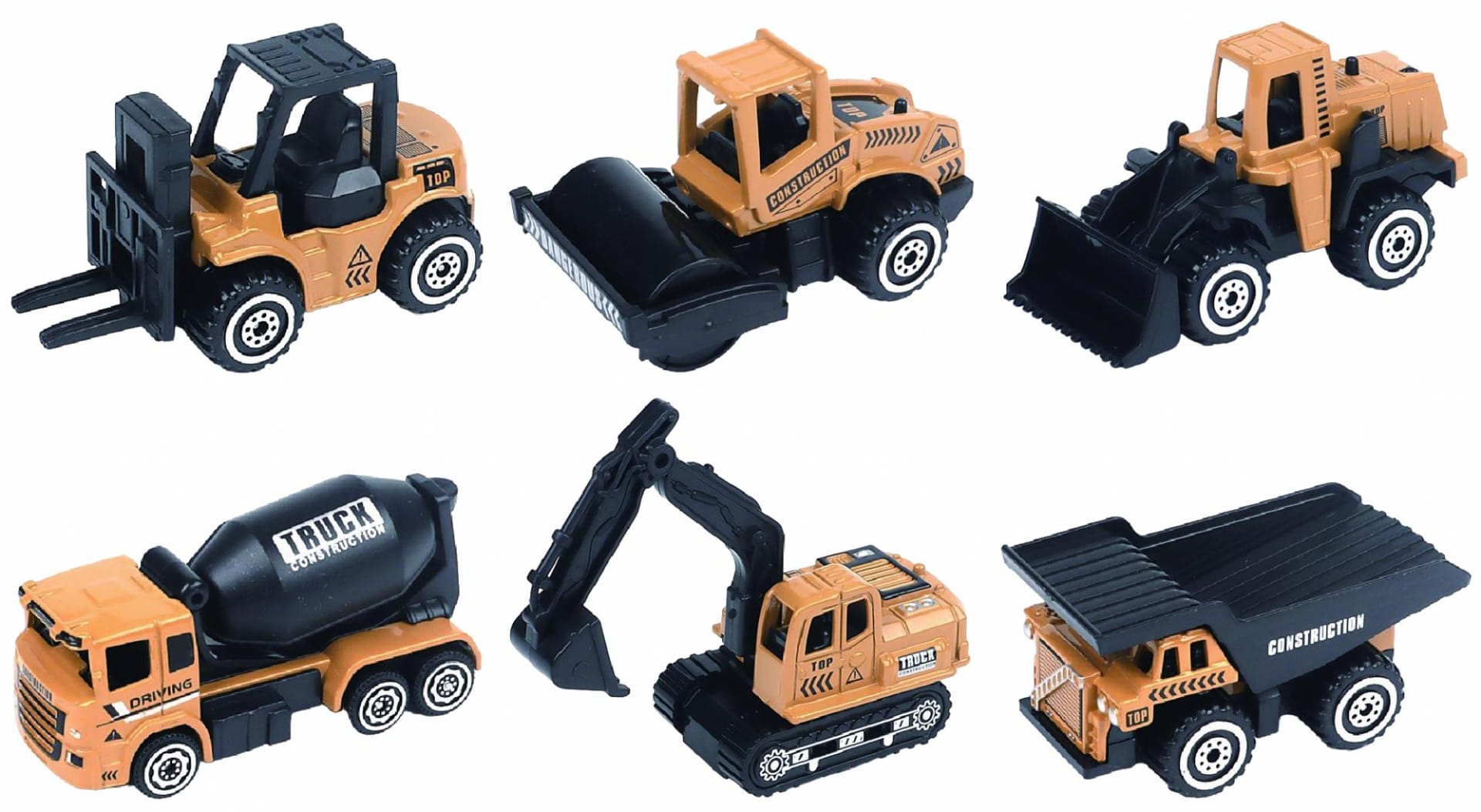 Macheta Utilaj Die Cast 1/64 - Cevodle, 7.5cm, Metal - imagine 3