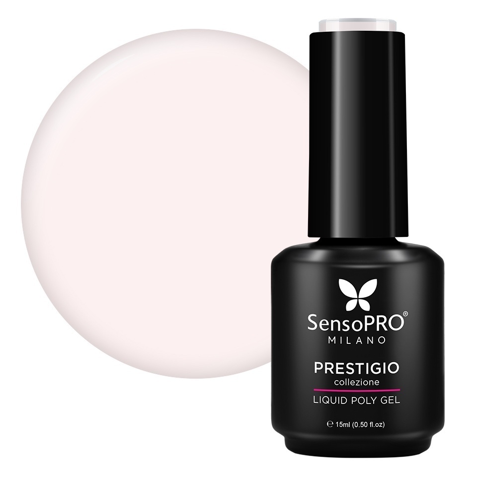 Polygel Lichid SensoPRO Milano PRESTIGIO, Warm Rosewood, 15ml