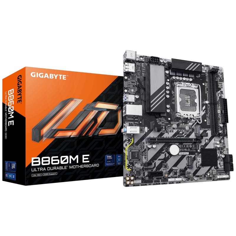 Placă de Bază GIGABYTE B860M E Intel LGA 1851 DDR5 mATX - imagine 2