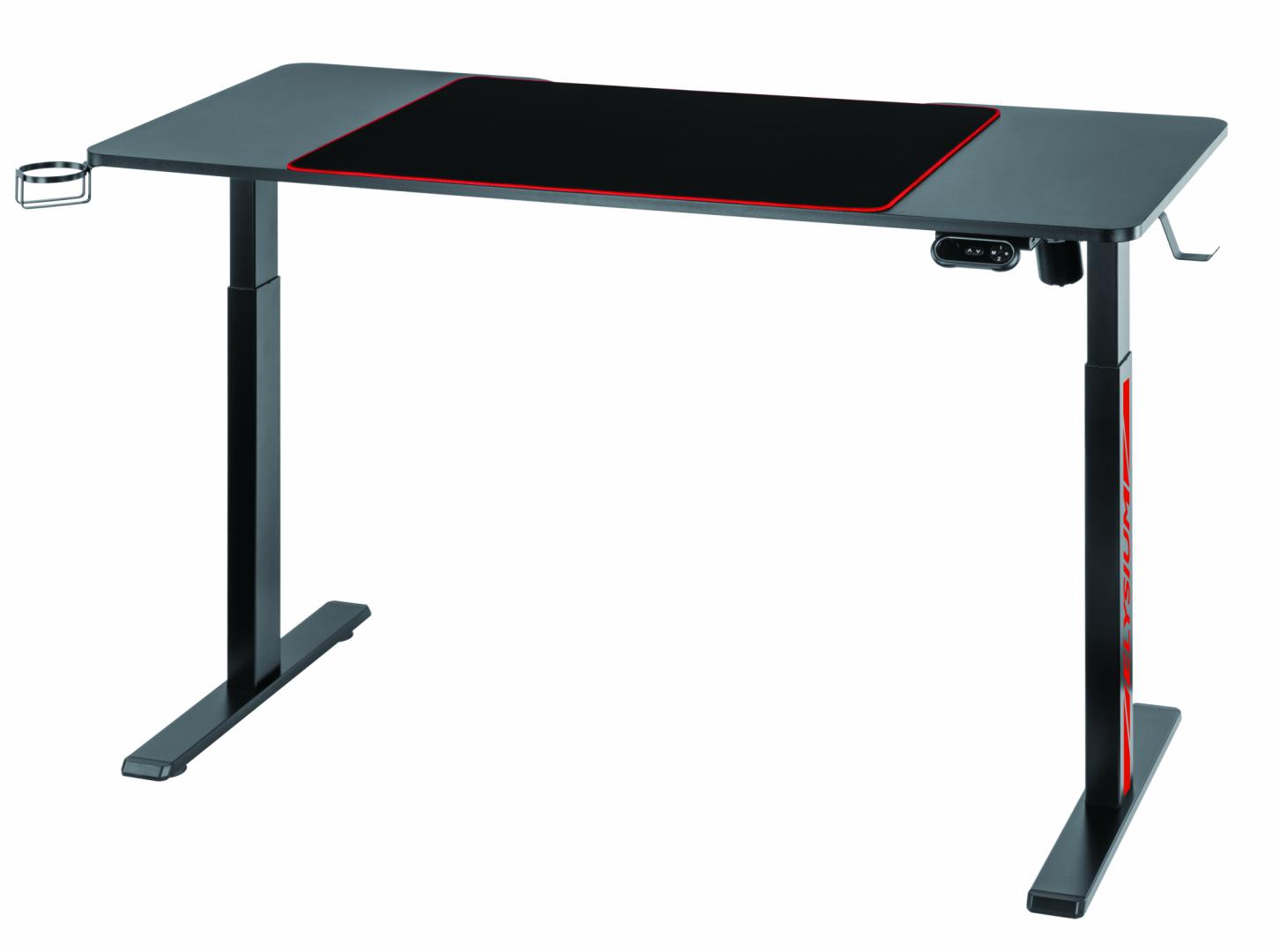 Birou Gaming Electric SERIOUX Elysium RGB 1400x600mm - imagine 2