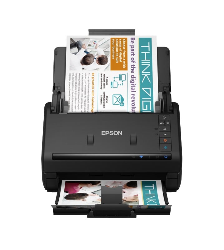 Scanner Epson ES-500WII Wireless Duplex 35ppm - Digitalizare Rapidă