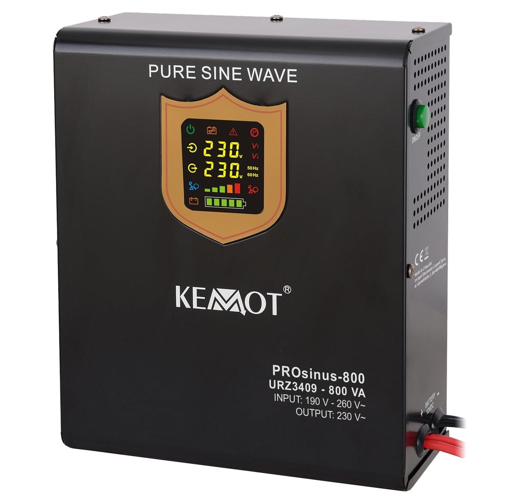 UPS Kemot 500W Sinus Pura - Protecție Centrală