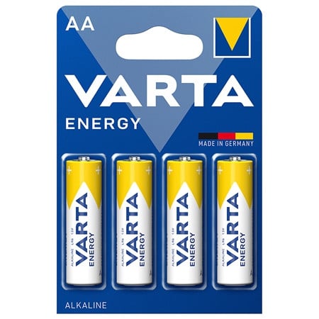 Baterii Varta AA Alcaline 4 buc - Performanță Superioară