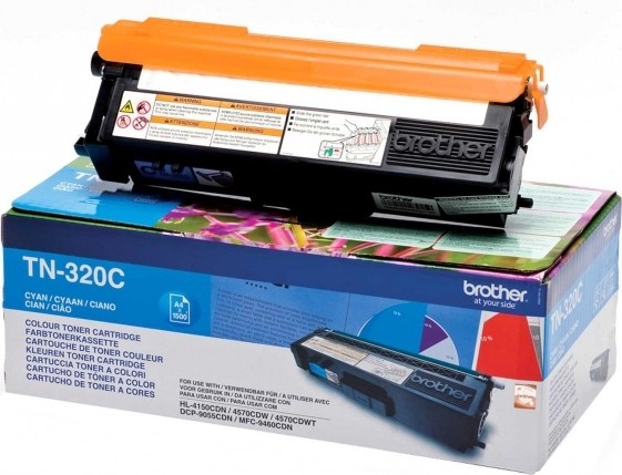 Toner Original Brother TN320C Cyan - 1.500 pagini