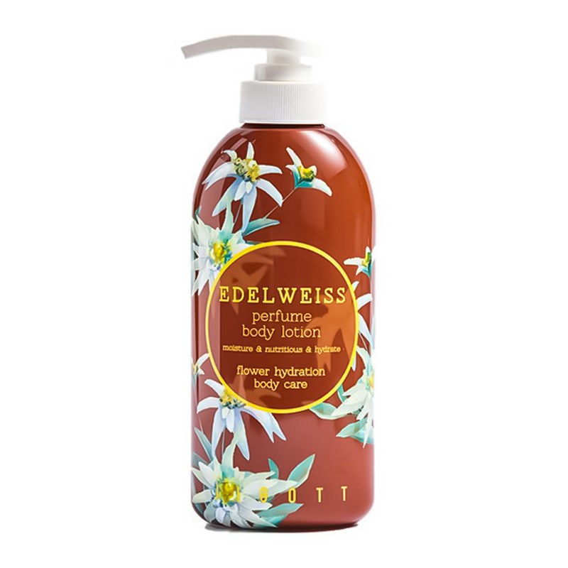 Loțiune de corp cu parfum de floare de colt 500 ml - Jigott