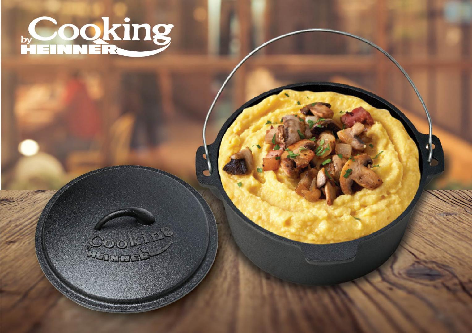 Ceaun Fonta 3.5L cu Capac Heinner - Gătire Profesională - imagine 7