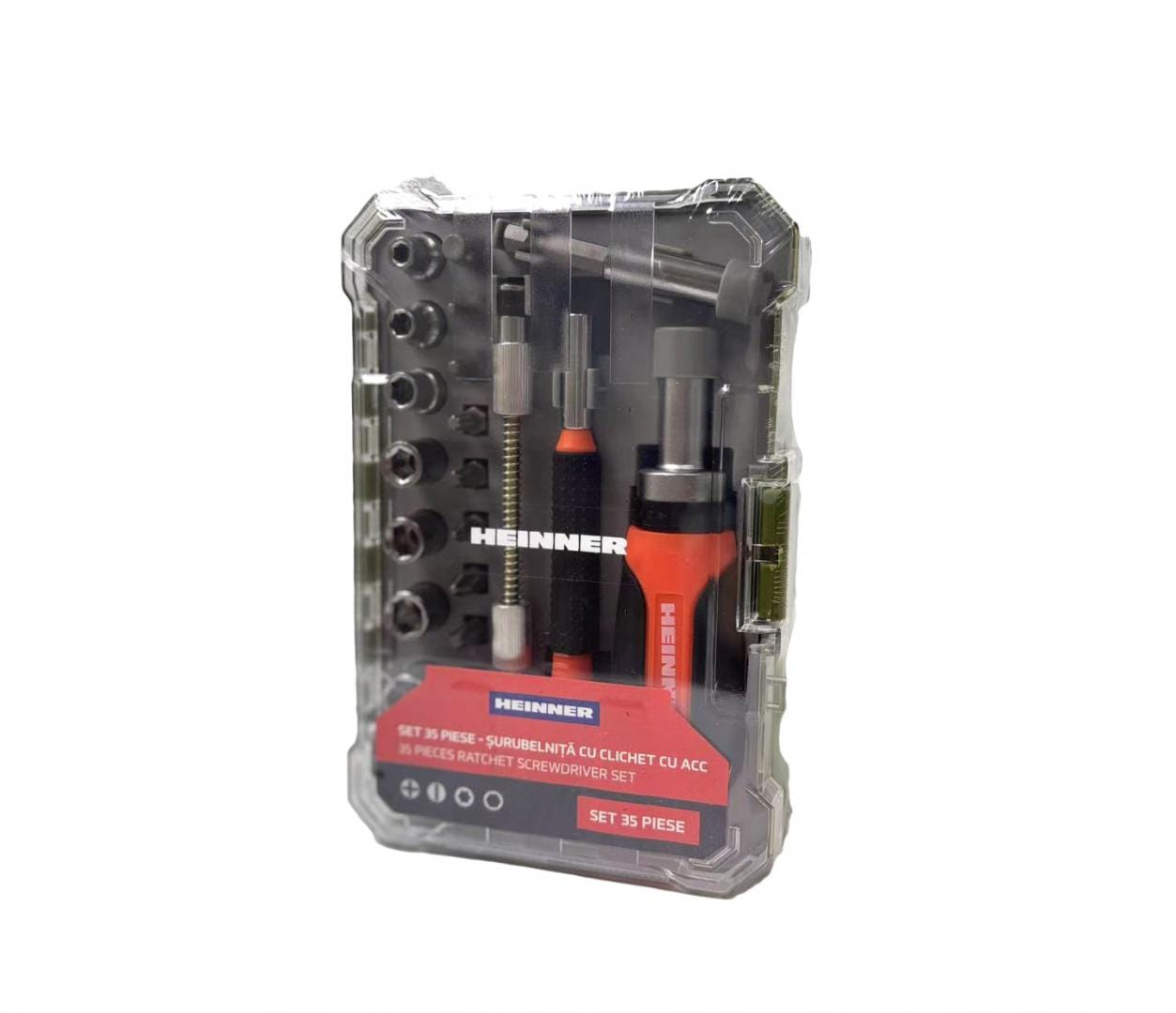 Set Șurubelniță Heinner cu Clichet 35 Piese PCSS019 - imagine 2