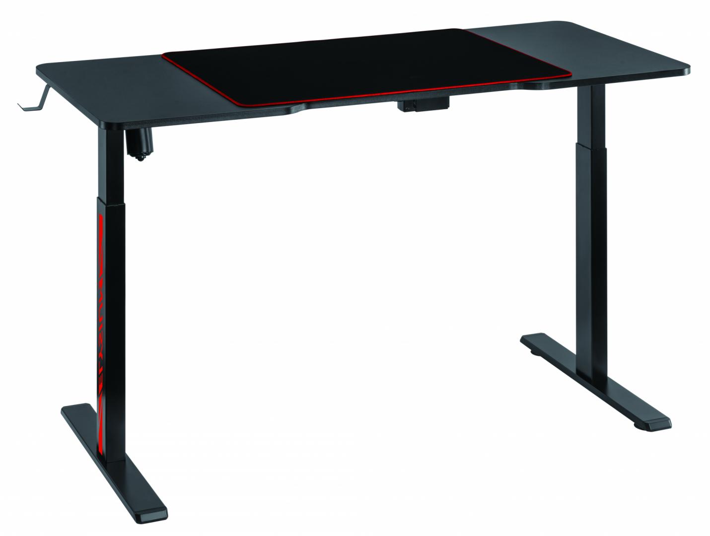 Birou Gaming Electric SERIOUX Elysium RGB 1400x600mm - imagine 4