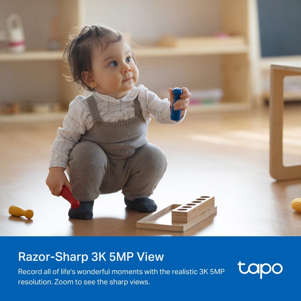 Cameră supraveghere TP-Link Tapo C232 Wi-Fi 5MP, 360° - imagine 15