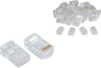 Mufă RJ-45 Cat5e Gembird, 10 bucăți, pentru cablu UTP - imagine 2