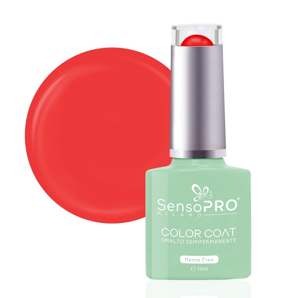 Oja Semipermanenta Hema Free SensoPRO Milano #01 Velvet Crimson 10ml