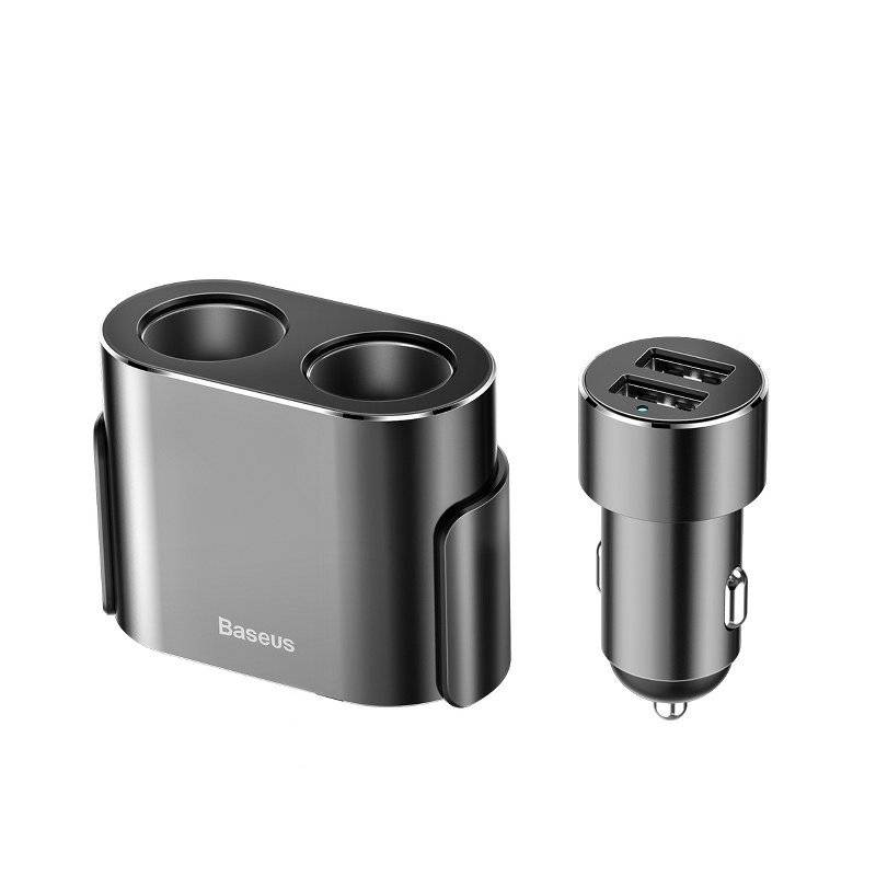 Încărcător Auto Baseus 96W USB-C Quick Charge - Negru