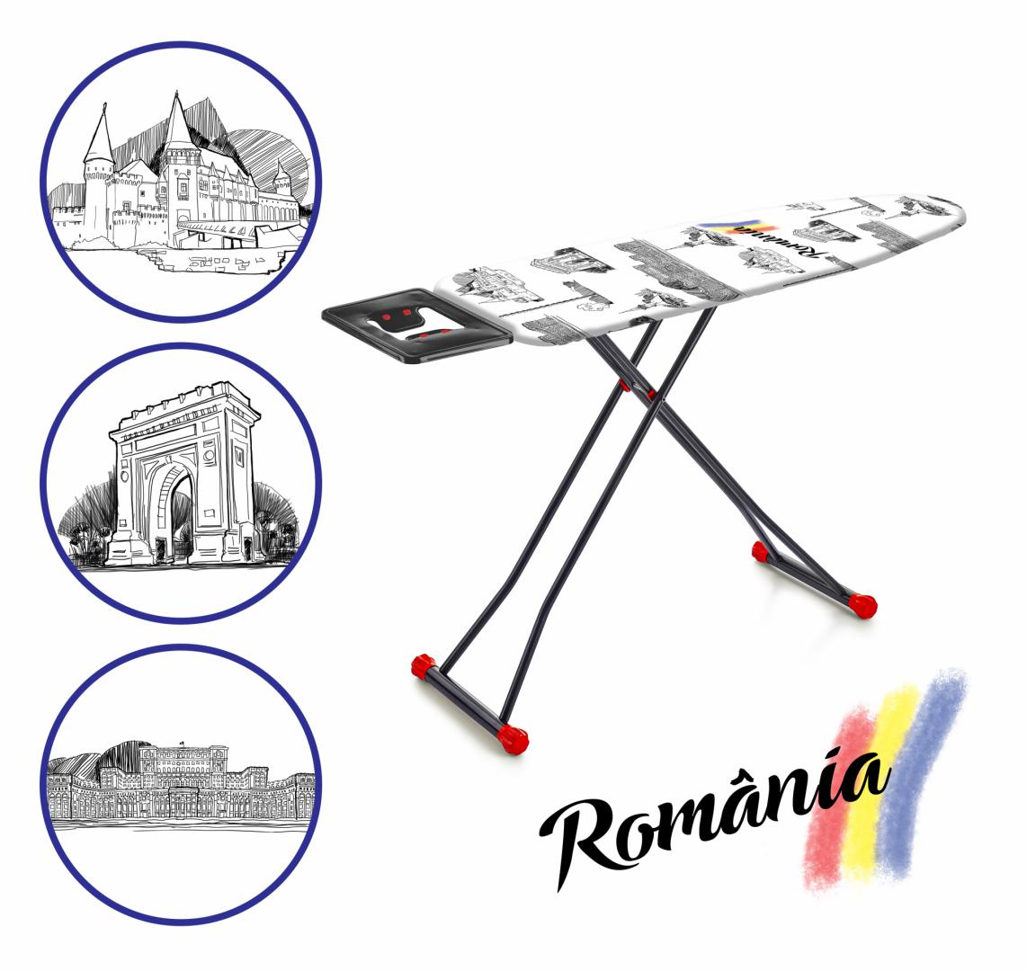 Masa de Calcat HEINNER CARE 125x42 cm - Fabricata in Romania - imagine 3