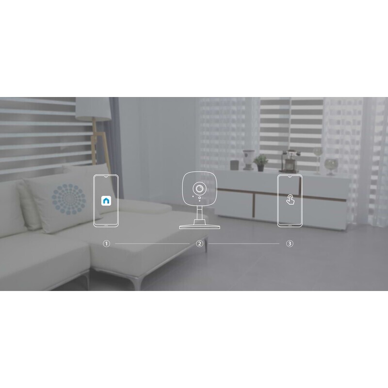 Cameră Supraveghere WiFi TP-Link Tapo C100 Full HD 1080p - imagine 5