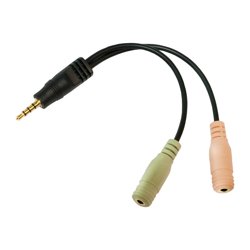 Adaptor Audio LogiLink CA0021 3.5mm Male la 2x Female