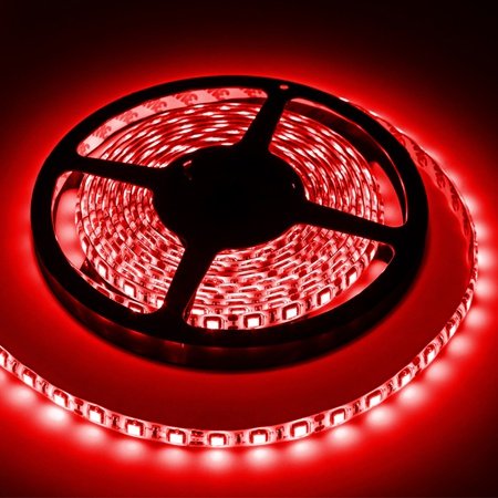Banda LED 5m Rosu Rebel IP65, 300 LED-uri
