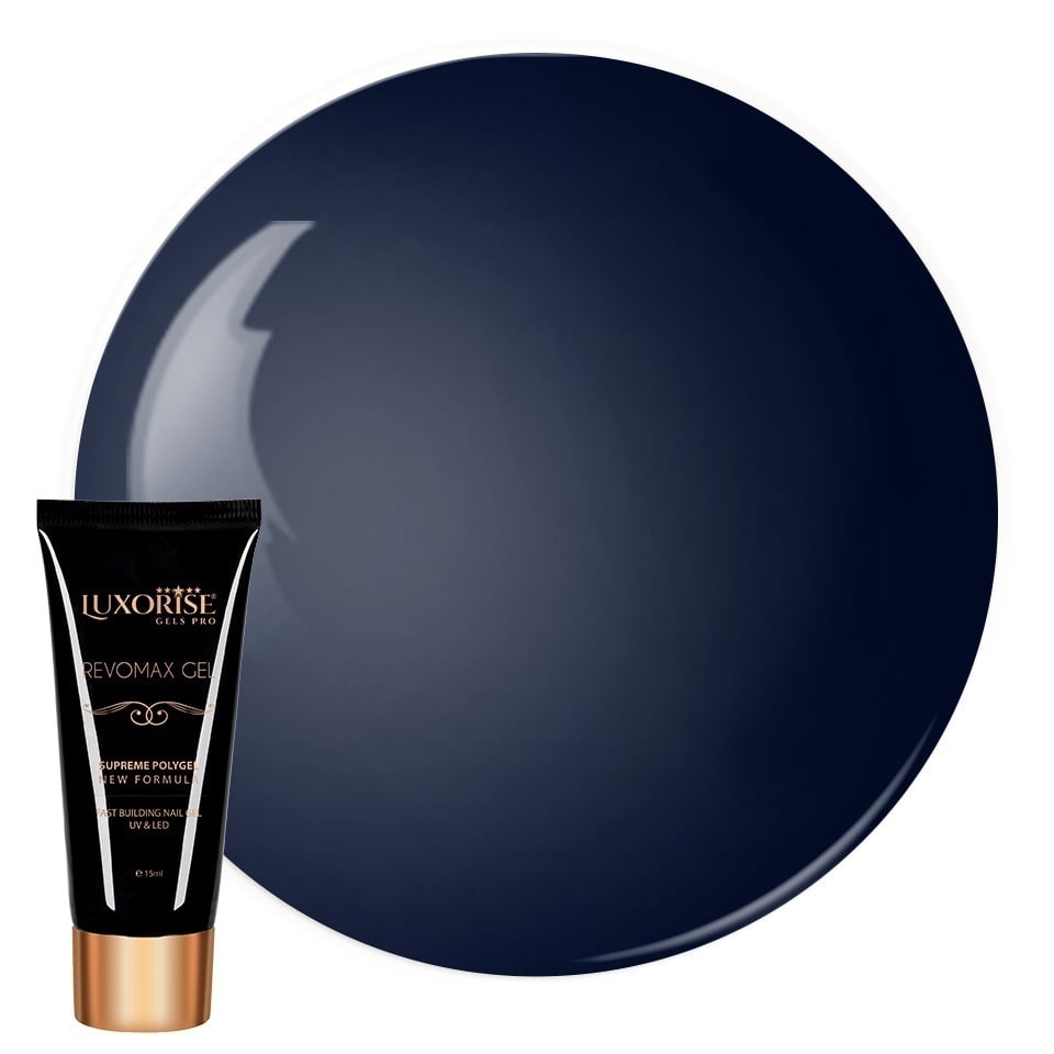 Polygel Luxorise Celestial Blue, 15ml | Modelare Ușoară