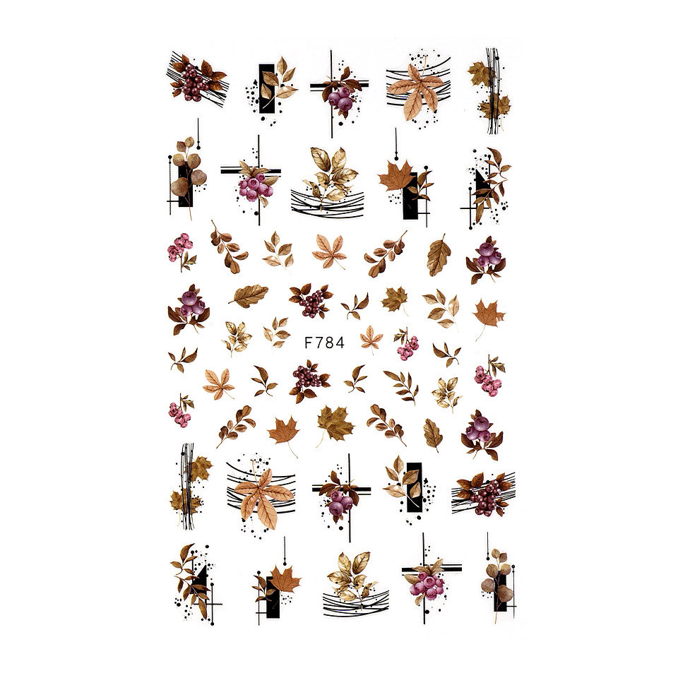 Abtibild Unghii SensoPRO Milano Fall Deep F784