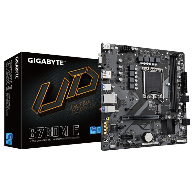 Placă de bază Gigabyte B760M E LGA1700 mATX DDR5 - imagine 2
