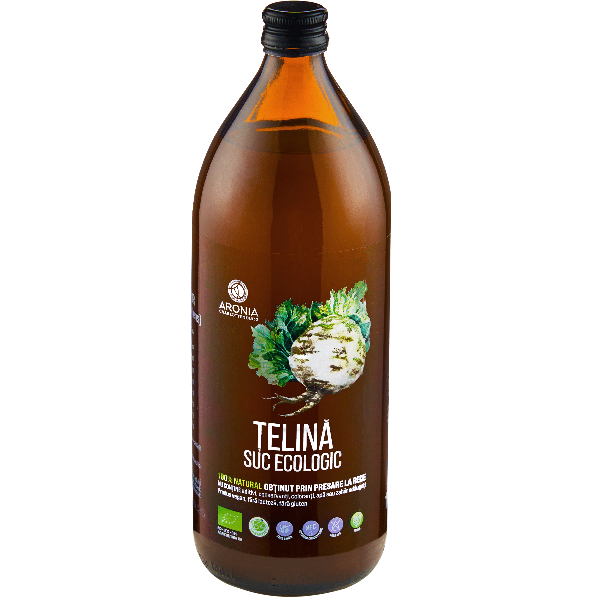 Suc de Țelină Ecologic 1L Aronia - Detox & Slăbit