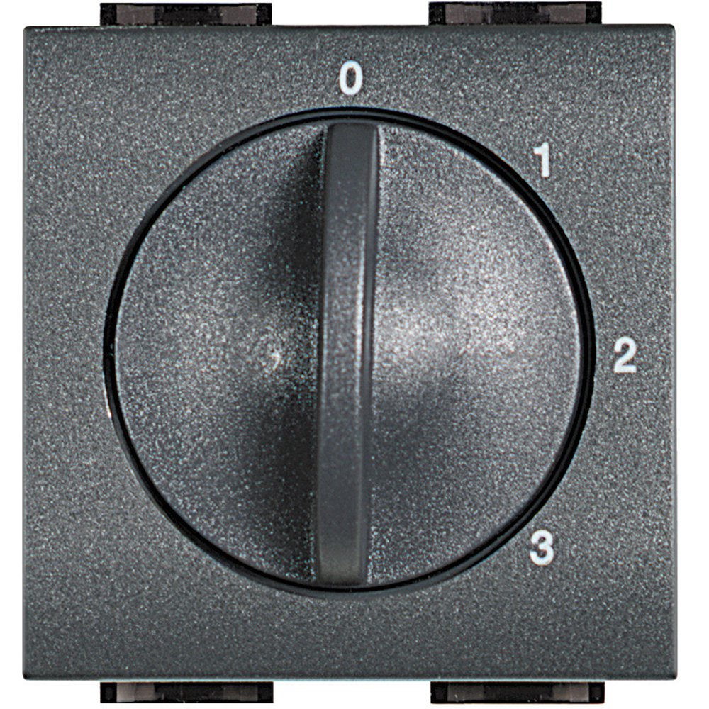 Selector rotativ 4 pozitii Bticino Antracit