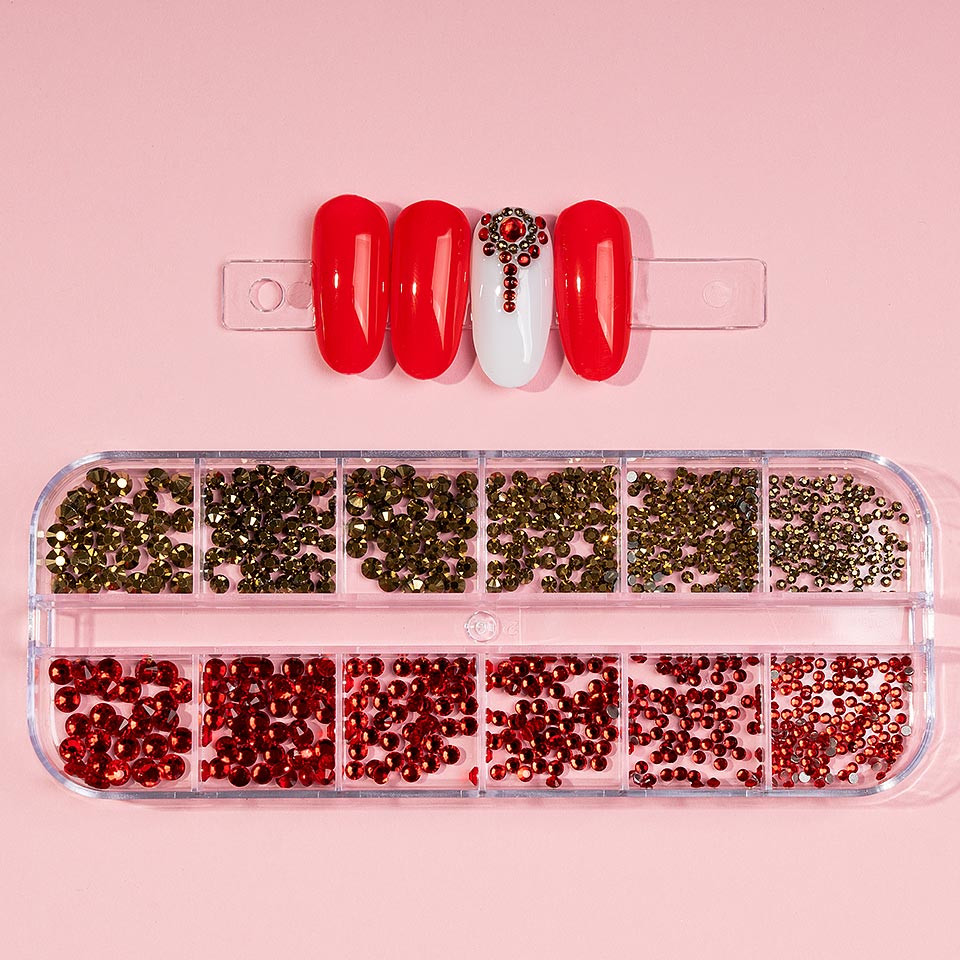 Strasuri Unghii LUXORISE, Crystal Passion