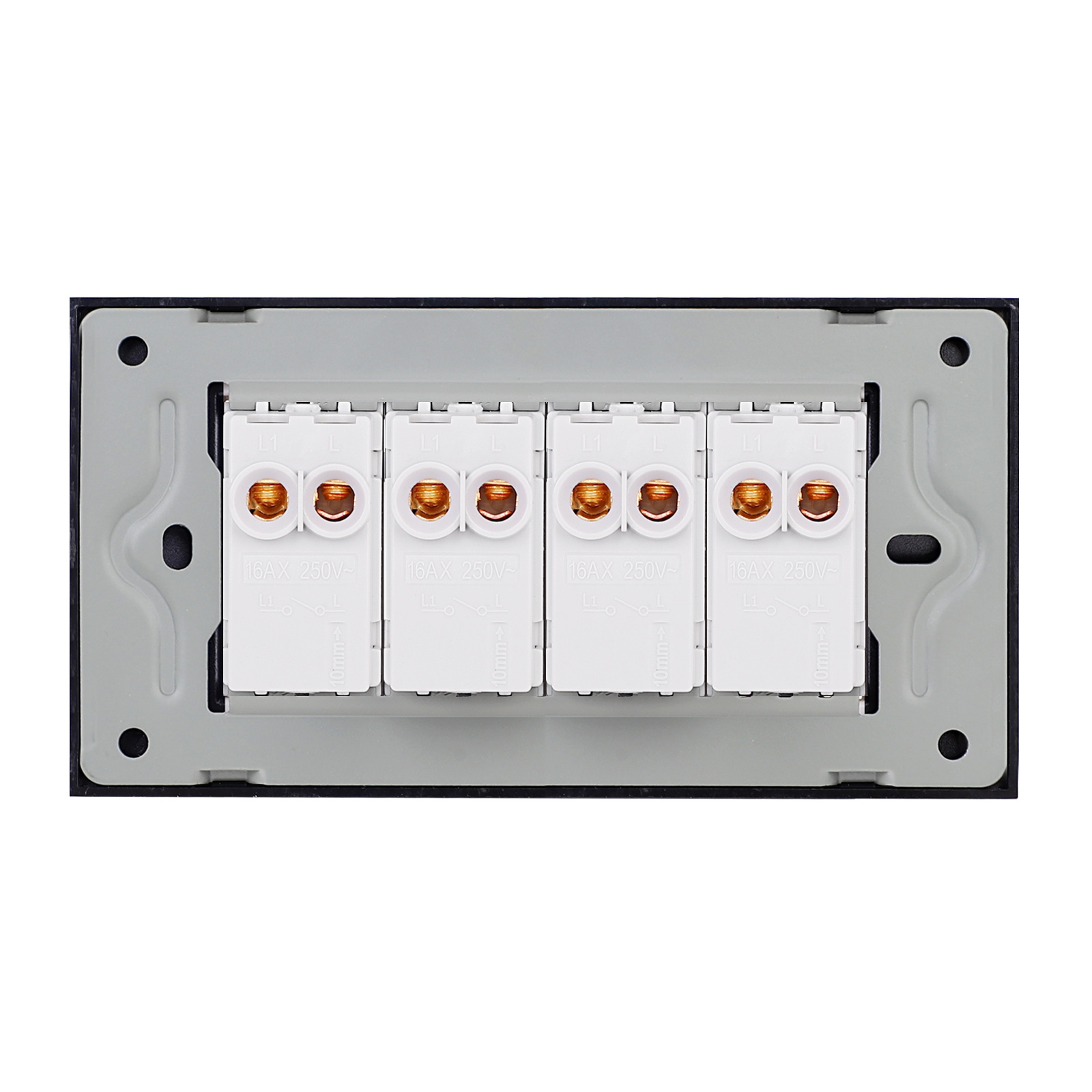 Intrerupator Cvadruplu LUXION Sticla, Italian - imagine 8