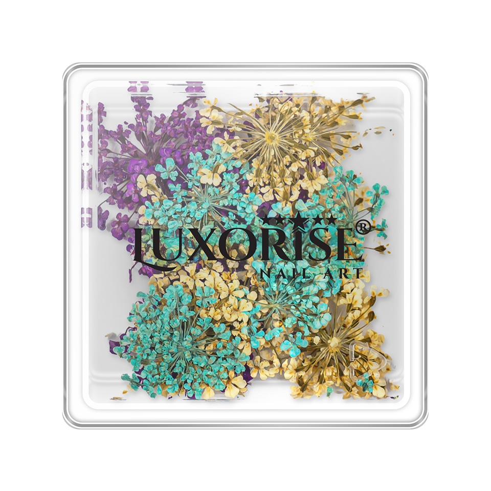 Flori Uscate Unghii LUXORISE Pure Fantasy, design natural