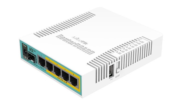 Mikrotik hEX PoE - Router cu 4 porturi PoE integrate - imagine 1
