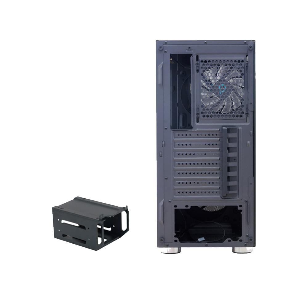 Carcasa Gaming Spacer Rainbow ATX RGB - 4 Ventilatoare Incluse - imagine 5