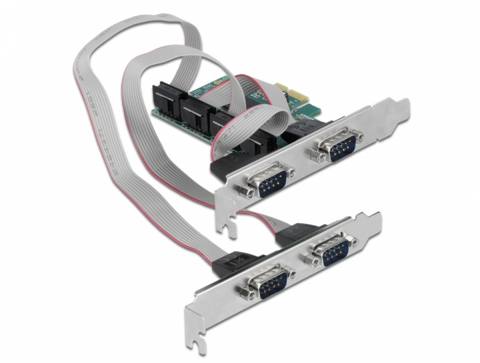 Delock 90410 PCI Express cu 4x RS-232