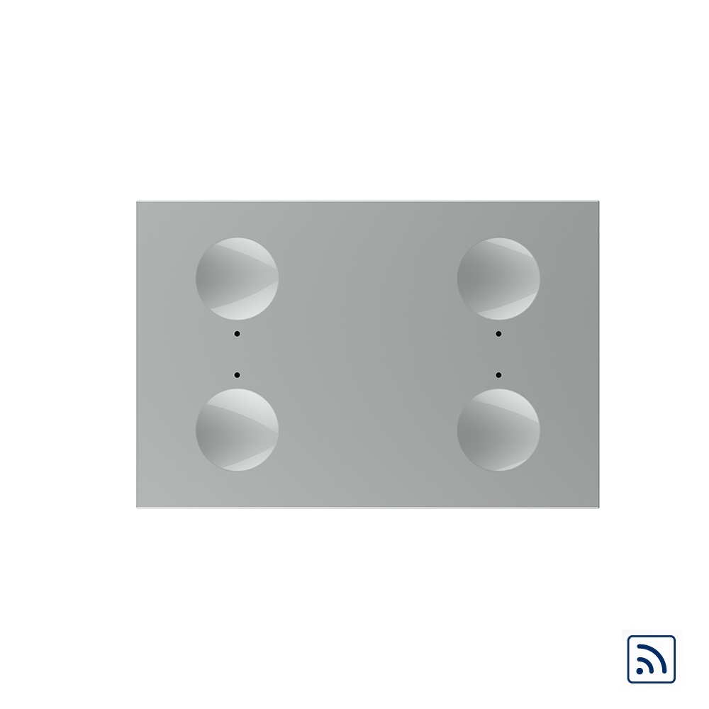 Modul cvadruplu wireless touch Livolo standard Italian - imagine 11