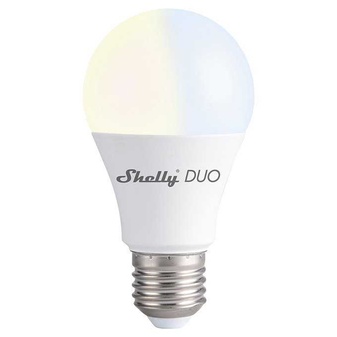 Bec LED Smart Shelly Duo E27, Wi-Fi, 9W, Alexa & Google