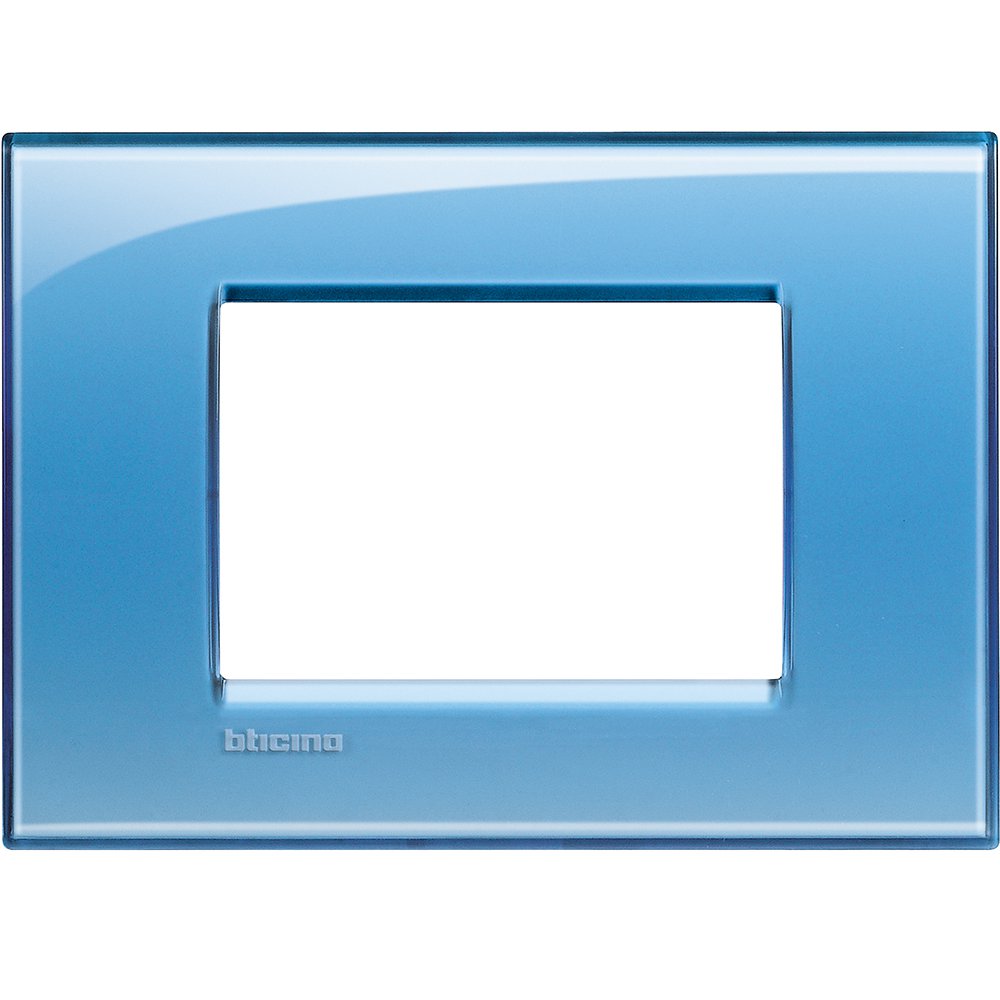 Rama 3 module Bticino Albastră Living Light