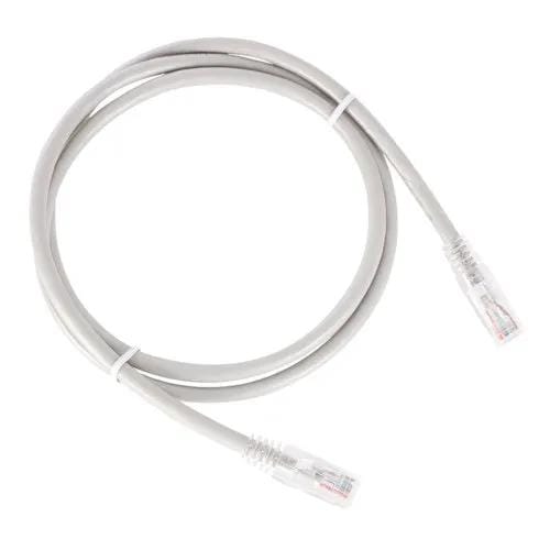Cablu Patch Cord UTP Cat6 1m Alb Spacer - Conexiune Gigabit - imagine 2