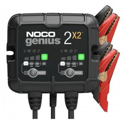Redresor NOCO Genius 2x2, 2x6V/12V, 2A