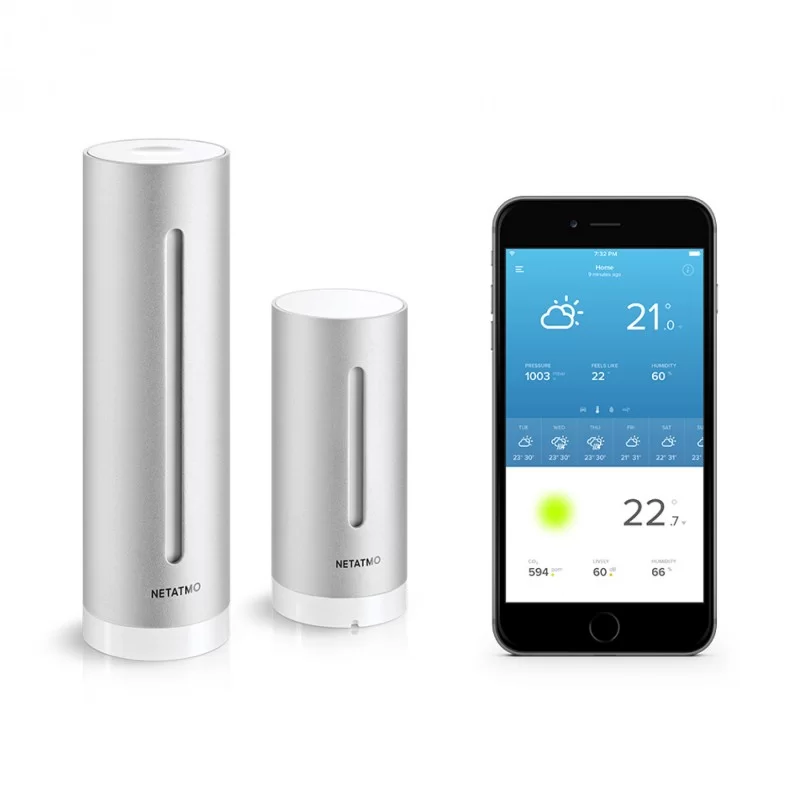 Stație Meteo Netatmo Wireless, Monitorizare Climă Inteligentă - imagine 4