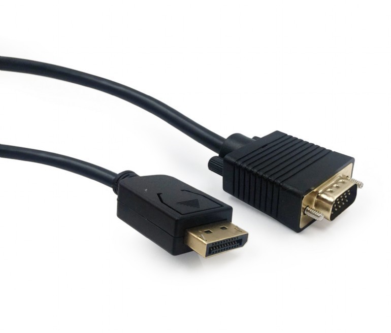 Cablu DisplayPort la VGA Gembird 1.8m - Rezoluție QXGA