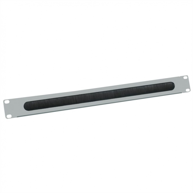 Panou Cabluri 19" 1U Value Gri Deschis